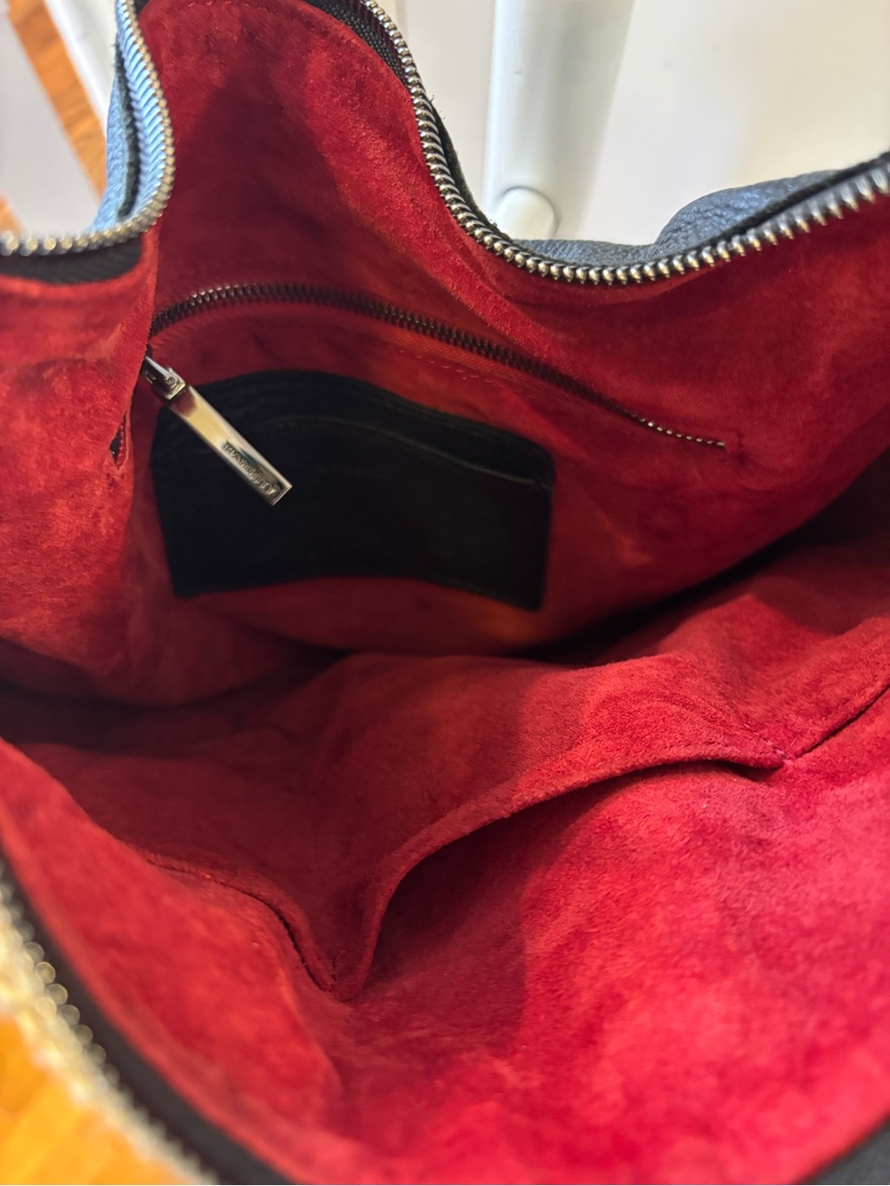 Hammitt Daniel Medium Satchel — Chaparral Raffia / Gunmetal - Picture 6 of 10